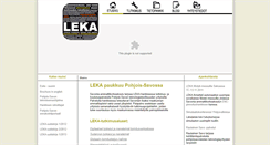 Desktop Screenshot of leka.savonia.fi